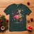 Christmas Flamingo T Shirt Tropical Xmas Family Beach Vacation - Wonder Print Shop