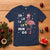 Christmas Flamingo T Shirt Hawaii Christmas Xmas Lights Tree - Wonder Print Shop