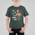 Christmas Flamingo T Shirt For Kid Hawaii Christmas Xmas Lights Tree - Wonder Print Shop