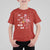 Christmas Flamingo T Shirt For Kid Hawaii Christmas Xmas Lights Tree - Wonder Print Shop