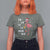 Christmas Flamingo T Shirt For Women Hawaii Christmas Xmas Lights Tree - Wonder Print Shop