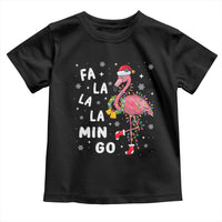 Christmas Flamingo Toddler T Shirt Hawaii Christmas Xmas Lights Tree