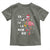 Christmas Flamingo Toddler T Shirt Hawaii Christmas Xmas Lights Tree