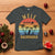 Mele Kalikimaka Hawaiian Christmas T Shirt Retro Hawaii Island Palm Beach Surfboard Surf Xmas Family - Wonder Print Shop