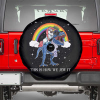 Funny Hanukkah Spare Tire Cover Jewnicorn This Is How We Jew It - Wonder Print Shop