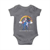 Funny Hanukkah Baby Onesie Jewnicorn This Is How We Jew It - Wonder Print Shop