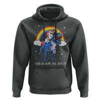 Funny Hanukkah Hoodie Jewnicorn This Is How We Jew It - Wonder Print Shop