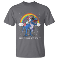 Funny Hanukkah T Shirt Jewnicorn This Is How We Jew It - Wonder Print Shop
