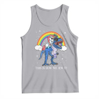 Funny Hanukkah Tank Top Jewnicorn This Is How We Jew It - Wonder Print Shop