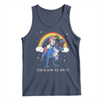 Funny Hanukkah Tank Top Jewnicorn This Is How We Jew It - Wonder Print Shop