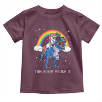 Funny Hanukkah Toddler T Shirt Jewnicorn This Is How We Jew It - Wonder Print Shop
