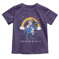 Funny Hanukkah Toddler T Shirt Jewnicorn This Is How We Jew It - Wonder Print Shop