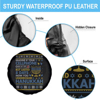 Funny Ugly Hanukkah Spare Tire Cover Imagine Your Cellphone Chanukah Jewish - Wonder Print Shop