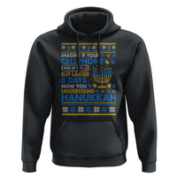 Funny Ugly Hanukkah Hoodie Imagine Your Cellphone Chanukah Jewish - Wonder Print Shop