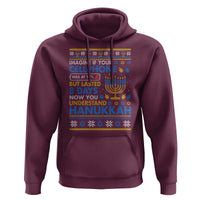 Funny Ugly Hanukkah Hoodie Imagine Your Cellphone Chanukah Jewish - Wonder Print Shop