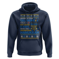 Funny Ugly Hanukkah Hoodie Imagine Your Cellphone Chanukah Jewish - Wonder Print Shop