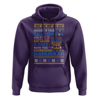 Funny Ugly Hanukkah Hoodie Imagine Your Cellphone Chanukah Jewish - Wonder Print Shop