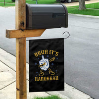 Bruh Hanukkah Garden Flag Funny Dabbing Dreidel Love Jewish Chanukah Jew Gift - Wonder Print Shop