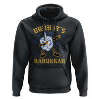 Bruh Hanukkah Hoodie Funny Dabbing Dreidel Love Jewish Chanukah Jew Gift - Wonder Print Shop