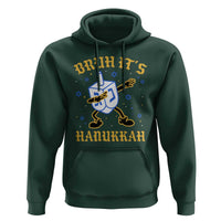Bruh Hanukkah Hoodie Funny Dabbing Dreidel Love Jewish Chanukah Jew Gift - Wonder Print Shop