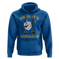 Bruh Hanukkah Hoodie Funny Dabbing Dreidel Love Jewish Chanukah Jew Gift - Wonder Print Shop