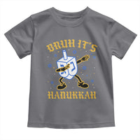 Bruh Hanukkah Toddler T Shirt Funny Dabbing Dreidel Love Jewish Chanukah Jew Gift - Wonder Print Shop