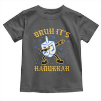 Bruh Hanukkah Toddler T Shirt Funny Dabbing Dreidel Love Jewish Chanukah Jew Gift - Wonder Print Shop