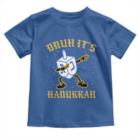 Bruh Hanukkah Toddler T Shirt Funny Dabbing Dreidel Love Jewish Chanukah Jew Gift - Wonder Print Shop