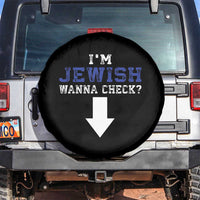 Funny Jewish Spare Tire Cover Im Jewish Wanna Check - Wonder Print Shop