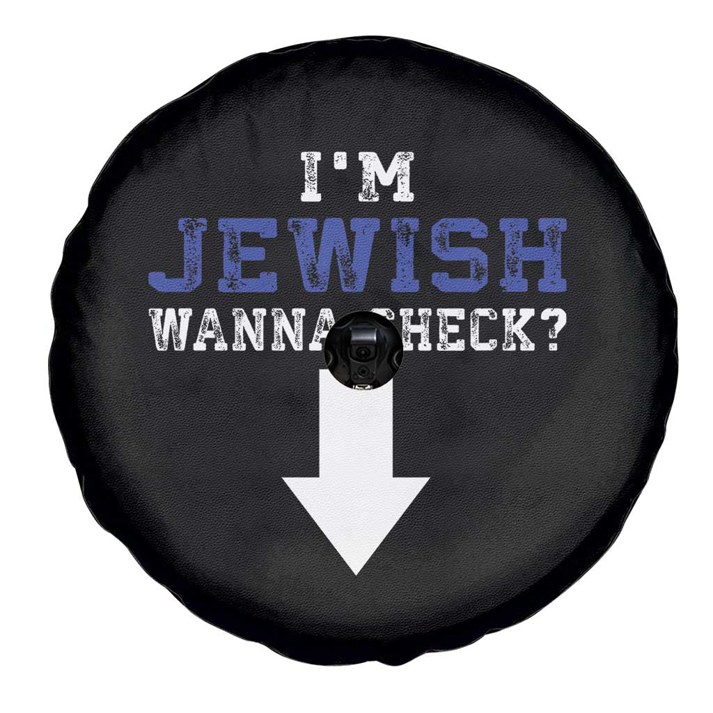 Funny Jewish Spare Tire Cover Im Jewish Wanna Check - Wonder Print Shop