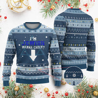 Funny Jewish Hanukkah Ugly Sweater Im Jewish Wanna Check - Wonder Print Shop