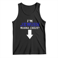 Funny Jewish Tank Top Im Jewish Wanna Check - Wonder Print Shop