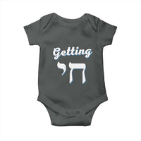 Funny Jewish Baby Onesie Getting Chai High Hanukkah Humor - Wonder Print Shop