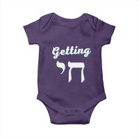 Funny Jewish Baby Onesie Getting Chai High Hanukkah Humor - Wonder Print Shop