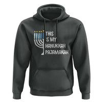 Funny Hanukkah Pajama Hoodie This is My Pajamakah Gift Chanukah - Wonder Print Shop
