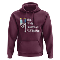 Funny Hanukkah Pajama Hoodie This is My Pajamakah Gift Chanukah - Wonder Print Shop
