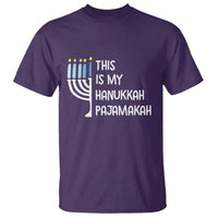 Funny Hanukkah Pajama T Shirt This is My Pajamakah Gift Chanukah - Wonder Print Shop