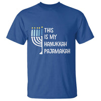 Funny Hanukkah Pajama T Shirt This is My Pajamakah Gift Chanukah - Wonder Print Shop