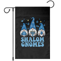 Happy Hanukkah Garden Flag Retro Groovy Eight Nights Lights - Wonder Print Shop