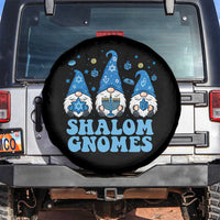 Happy Hanukkah Spare Tire Cover Retro Groovy Eight Nights Lights - Wonder Print Shop