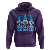 Happy Hanukkah Hoodie Retro Groovy Eight Nights Lights - Wonder Print Shop