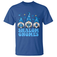 Happy Hanukkah T Shirt Retro Groovy Eight Nights Lights - Wonder Print Shop