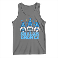 Happy Hanukkah Tank Top Retro Groovy Eight Nights Lights - Wonder Print Shop