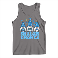 Happy Hanukkah Tank Top Retro Groovy Eight Nights Lights - Wonder Print Shop