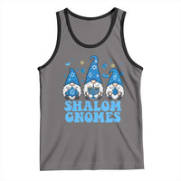 Happy Hanukkah Tank Top Retro Groovy Eight Nights Lights - Wonder Print Shop