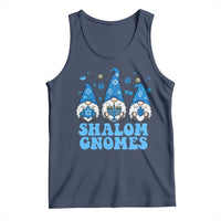 Happy Hanukkah Tank Top Retro Groovy Eight Nights Lights - Wonder Print Shop