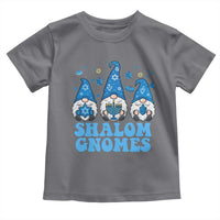 Happy Hanukkah Toddler T Shirt Retro Groovy Eight Nights Lights - Wonder Print Shop
