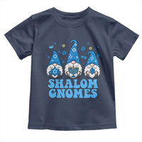 Happy Hanukkah Toddler T Shirt Retro Groovy Eight Nights Lights - Wonder Print Shop
