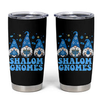Happy Hanukkah Tumbler Cup Retro Groovy Eight Nights Lights - Wonder Print Shop