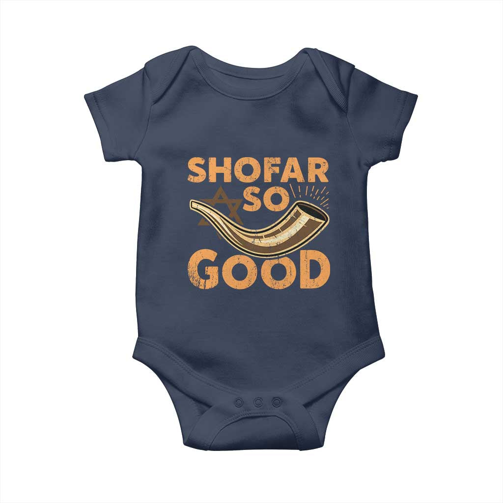 Shofar So Good Baby Onesie Funny Rosh Hashanah Jewish Holiday Gift - Wonder Print Shop